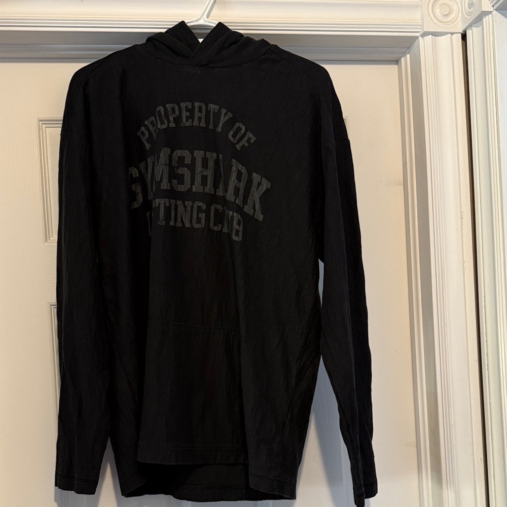 Gymshark light weight hoodie size large